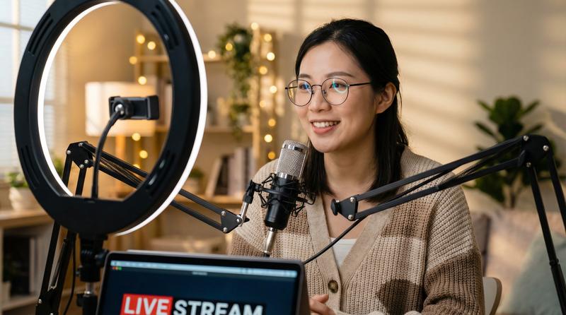 幼幼社原创视频-美女主播直播间